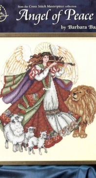 American School of Needlework ASN 3696 Angel of Peace by Barbara Baatz XSD