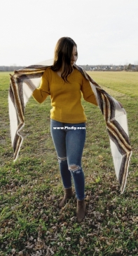 Joy to the World Scarf by Louise Robert - English - Free