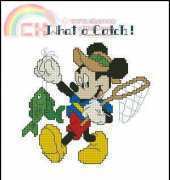 Disney - mickey fishing