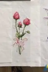 Pansy, Rose, Calla