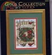 Dimensions - The Gold Collection Petites 8655 Inviting Holiday Wreath XSD