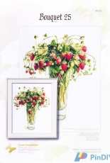 I Love CrossStitch HF-025 - Bouquet 25