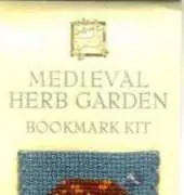Textile Heritage - Medieval Herb Garden Bookmark