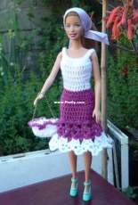 Maguinda Bolsón - Corina dress and bag set for dolls