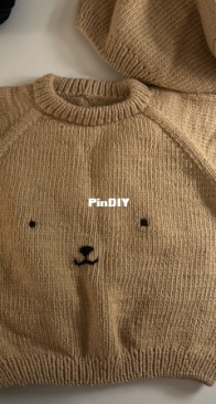 Monday-Teddy Bear Sweater