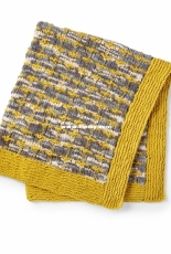Gridline Blanket by Yarnspirations Design Studio - Free