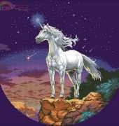 Dimensions Sunset 13657 Unicorn Mystique XSD