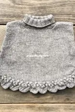 Gooseberry Poncho by Pernille Larsen - Knitting for Olive