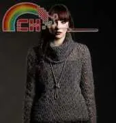 ROWAN-Glitz Pullover by Martin Storey-Free