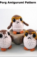 Lucy Ravenscar - Lucy Collin - Porg Amigurumi