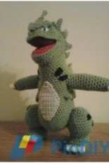 Crochet Fanatic - Christjan Bee - Tyranitar- Free