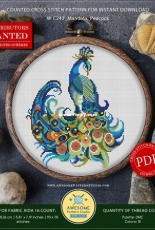 Awesome Pattern Studio - C242 - Mandala Peacock XSD + PCS
