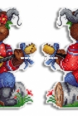 M.P. Studio - М.П. Студия - Firebird - P-415 - Happy Bear in PCS