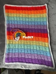 Eyelet Baby Blanket by Daisy Fay Wood - Free