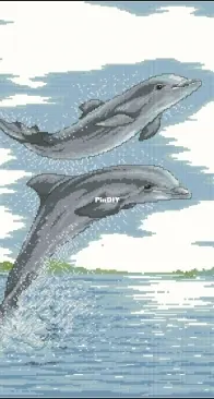 Design Works 9841 Dolphins XSD