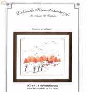 Liebevolle Kreuzstichentwürfe LKE MX-64-13 Herbststimmung