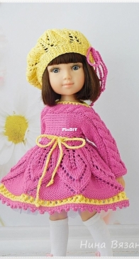 Marshmallow Tenderness by Nina Vyazantia - Knitting with Nina - Russian