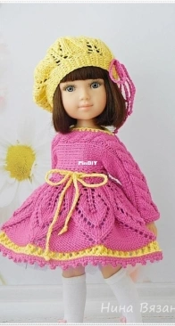 Marshmallow Tenderness by Nina Vyazantia - Knitting with Nina - Russian