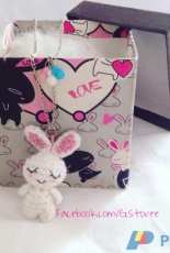 Gehad Mekki - Tini Rabbit Charm Amigurumi - Free