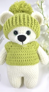 Lana Crochet Pattern - Lana Mi Toys - Irene / Irina Ilinova - Teddy Bear