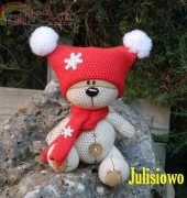 Julisiowo - Julio Toys - Monika Miszczuk - Crochet teddy bear Fizzy Moon