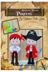 Atelie Fofurices Bella Manu Apostila Piratas - Portuguese