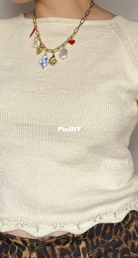 Solana Tshirt by Lirio Knits