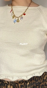 Solana Tshirt by Lirio Knits