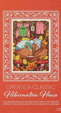 Hibernation House by Amanda Butler from Cross Stitcher 375 XSD