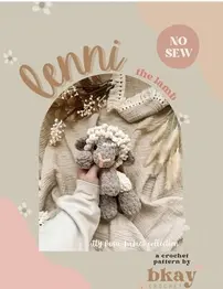 Bkay Crochet co - Brandi Martin - Lenni the Lamb