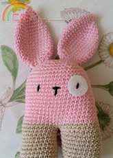 My rattle bunny two-legged