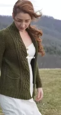 Gailleann Cardigan by Christina Danaee - Free