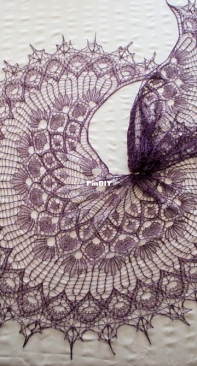 St Olof Shawl by Anne-Lise Maigaard