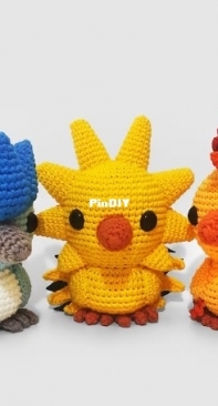 Vin Crafty - Erin Kim - Zapdos, Articuno, Moltres