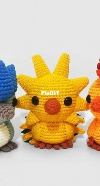 Vin Crafty - Erin Kim - Zapdos, Articuno, Moltres