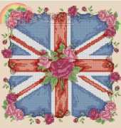 Flying the Flag by Maria Diaz from Cross Stitcher UK 253