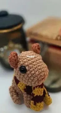 Angeles Crochet con Amor - Angie Mottura - Mini Capybara - Carpincho Mini - Spanish - Free