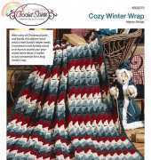 Leisure Arts - Crochet Soirée -802079 - Cozy Winter Wrap - Free