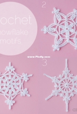 Anabelia Craft Design - Crochet snowflake motifs