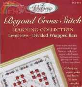 The Victoria Sampler Learning Collection Level 5 Divided Wrapped Bars BCS 5-5 - Poinsettia Heart
