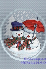 Snow Couple by Ekaterina Nemshilova
