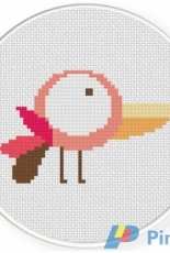 Daily Cross Stitch  - Cute Bird