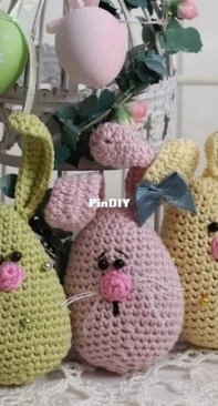 Tanjas Handarbeiten - Tatyana Enzinger - Easter Rabbits - Free