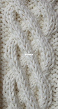 Classic Cabled Tank by Jairlyn Mason-Free