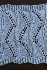 Rimfall Washcloth by BrendaS of Sonne Knits-Free