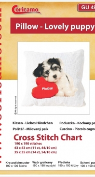 Coricamo - GU 4961 - Pillow - Lovely Puppy