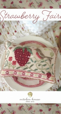 October House Fiber Arts OH1246 - Strawberry Faire