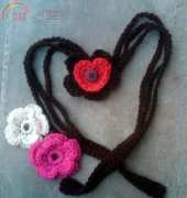 Snappy Tots- Heidi Yates- Hearts and Flowers Band