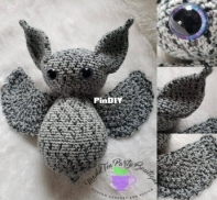 MTP Designs - Madd Tea Party Boutique - Lizzie Livett-Buchanan - Eevie the Bat