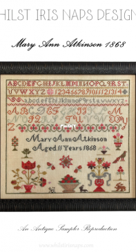 Whilst Iris Naps Designs - Mary Ann Atkinson 1868